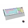 Klavye Q Oyuncu Red Switch Rgb Led Aydınlatmalı Macro Tuşlu Metalik Lenovo Lecoo KG1102