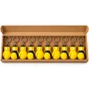 Anahtarlık Boks Eldiveni 5 Cm 10 Lu Paket Sarı Qtop Q-1696