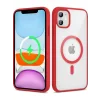 İphone 11 Kılıf Magsafe Colors Kırmızı
