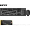 Klavye Mouse Set Multimedia Q Kablosuz Everest KM-2510 Siyah