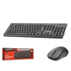 Klavye Mouse Set Multimedia Q Kablosuz Hadron HD840