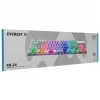 Klavye Oyuncu Gaming Rgb Rainbow Membrane Everest KB-24 Beyaz