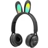 Kulaklık Bluetooth Tavşan Rgb Ledli Hadron Y08R