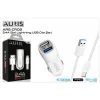 Şarj Aleti Araç 2 Port 3.4A Ve İphone Lightning Kablo Auris ARS-CR02