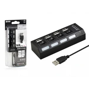 Usb Çoğaltıcı Anahtarlı 4 Port Usb 2.0 Platoon PL-5714