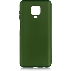 Kılıf Xiaomi Redmi Note 9 Pro Ve 9S Silikon Yosun Yeşili