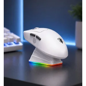 Mouse Kablosuz Gaming Oyuncu Kablosuz Gaming RGB Şarj Standlı Jedel GWH-108P