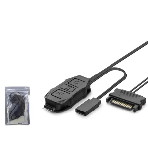 Kontrolcü Sata Güç Girişli Argb Led Hadron HDX1082