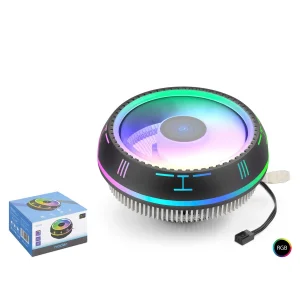 İşlemci Fanı Combo 90 mm Renk Ledli Amd İntel Uyumlu Nodar ND2552