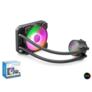 İşlemci Fanı 120 mm Tek Fanlı Sıvı Soğutma Sistemi Nodar ND2502 Siyah