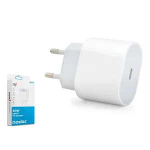 Şarj Adaptörü Type-C 20 W Hızlı Şarj Nodar ND1011