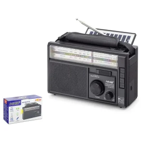 Hoparlör Müzik Kutusu Nostalji Solar Şarjlı Bluetooth-Usb-Tf-Fm Hadron NNS NS9951BTS