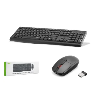 Klavye Mouse Set Kablosuz Türkçe Q Acer OCC309 Siyah
