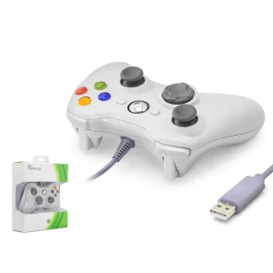 Kol Xbox 360 ve PC Uyumlu Kablolu Nodar ND506W Beyaz