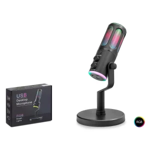 Mikrofon Masaüstü Oyuncu Rgb Gürültü Önleme Type-C Hadron Sub