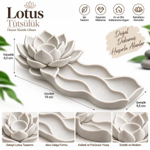 Tütsülük Lotus Çiçeği Qtop Q-1467