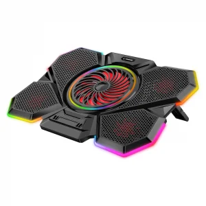 Notebook Soğutucu Ledli 5 Fanlı 15.6 -17.3 İnç Rampage S47 COOLFLOW