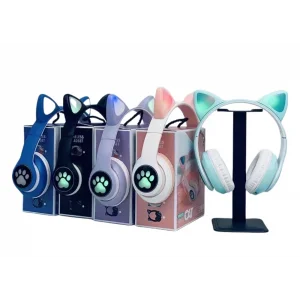 Kulaklık Bluetooth Kedili Qtop Q-1481