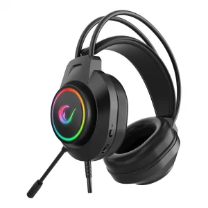 Kulaklık Mikrofonlu Oyuncu Usb 7.1 RGB Işık Rampage RM-K55 Kipchak
