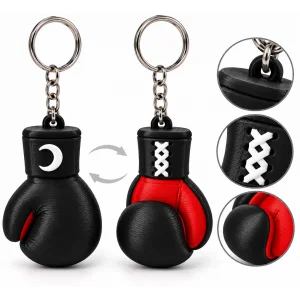 Anahtarlık Boks Eldiveni 1 Adet 5 Cm Siyah Qtop Q-1641