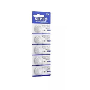 Bios Pili Supex CR2032 3V 5 li Paket