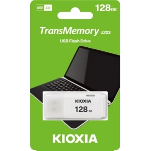 Flash Bellek 128 GB USB 2.0 KIOXIA LU202W128GG4