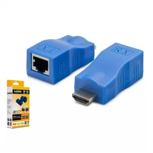Hdmı Extender 30 Mt Hadron HDX1274 Mavi