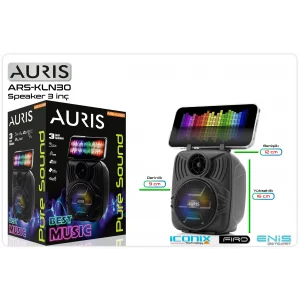 Bluetooth Hoparlör Usb-Sd Auris ARS-KLN30