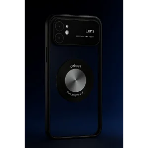 İphone 11 Kılıf Kamera Korumalı Magsafe Colourl Siyah