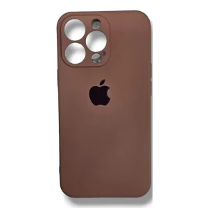 İphone 12 Pro Kılıf Logolu Lansman Kahverengi