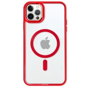 İphone 12 Pro Max Kılıf Magsafe Colors Kırmızı