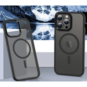 İphone 12 Pro Max Kılıf Magsafe Colors Siyah