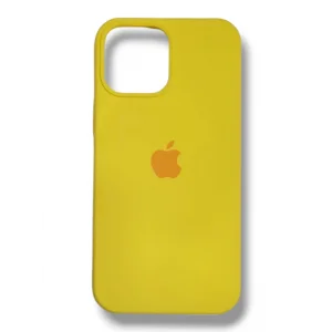 İphone 13 Pro Max Kılıf Logolu Sarı