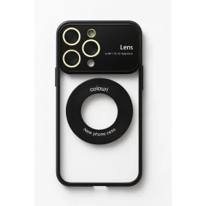 İphone 14 Pro Kılıf Kamera Korumalı Magsafe Colourl Siyah