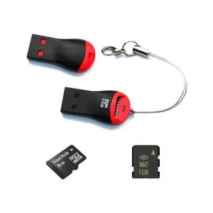 Kart Okuyucu Usb M2- TF S-link SL-CR40