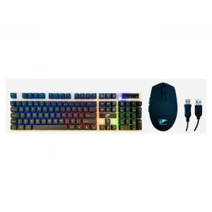 Klavye Mouse Set Oyuncu Işıklı Razador RS-601 Fury