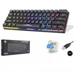 Klavye Oyuncu Mekanik Mini Blue Switch Rgb Hadron G509B Siyah