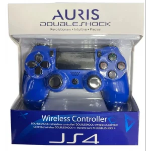 Kol Joystick PS4 Analog Titreşimli Bluetooth Auris ARS-JS4 Mavi