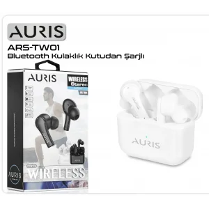 Kulaklık Bluetooth Auris ARS-TW01 Beyaz
