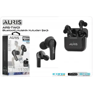 Kulaklık Bluetooth Auris ARS-TW01 Siyah