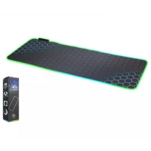 Mouse Pad Oyuncu RGB 300x800 MM Hadron Onezero Zr1001 Petek Desenli