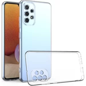 Samsung A13 4G Kılıf Kamera Korumalı Şeffaf Silikon