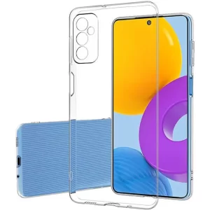 Samsung A14 5G Kılıf Kamera Korumalı Şeffaf Silikon