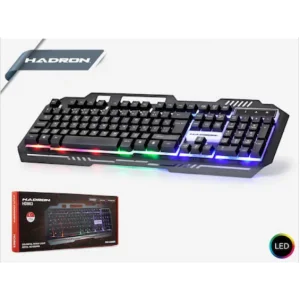 Klavye Q Oyuncu Işıklı Kablolu Hadron HD863