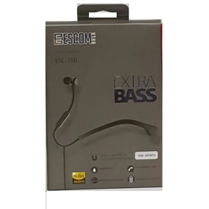 Kulaklık Mikrofonlu Escomgold Esc-760 Siyah