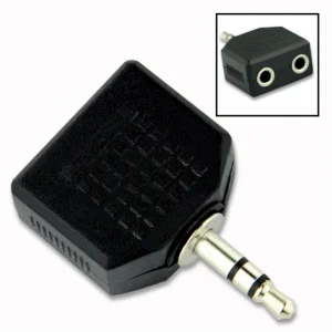 3.5 MM. Jack To 2 Dişi 3.5 MM. Çevirici Qtop Q-402