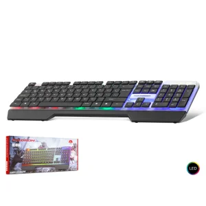 Klavye Q Oyuncu Işıklı Kablolu Hadron HD868