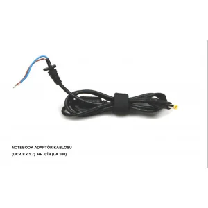 Notebook Adaptör Kablosu Hp 4.8x1.7 mm Qtop Q-696