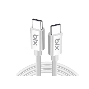 Şarj Kablo Type-C To Type-C 60W 5A Bix BX-UC02C