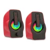 Hoparlör Speaker Usb 6W Rgb Ledli Rampage Falsetto RMS-G7 Kırmızı